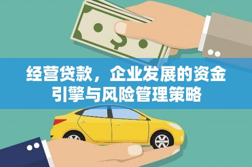 温江经营贷款，企业发展的资金引擎与风险管理策略