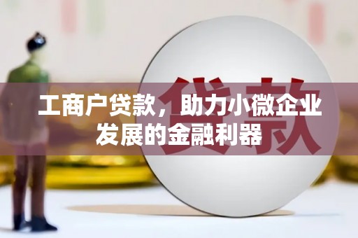 丰县工商户贷款，助力小微企业发展的金融利器
