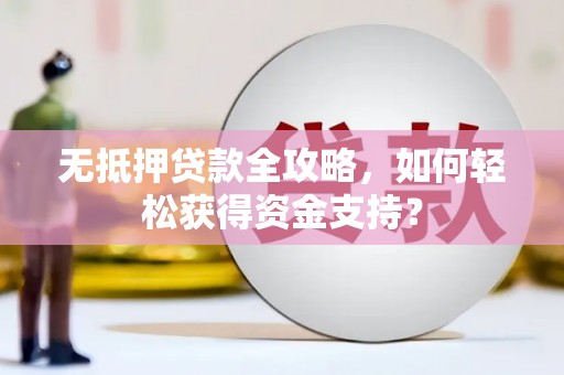 天山无抵押贷款全攻略，如何轻松获得资金支持？