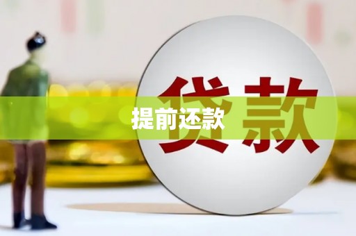 双滦提前还款