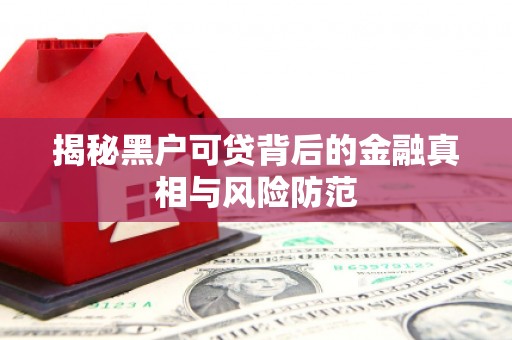 海东揭秘黑户可贷背后的金融真相与风险防范