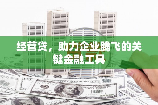 芎林经营贷，助力企业腾飞的关键金融工具