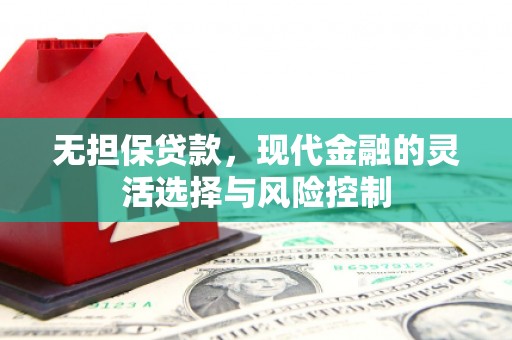 东台无担保贷款，现代金融的灵活选择与风险控制