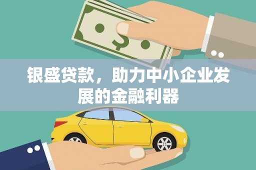 曾都银盛贷款，助力中小企业发展的金融利器