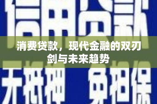 宁陵消费贷款，现代金融的双刃剑与未来趋势