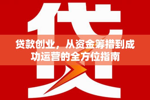 保税港区贷款创业，从资金筹措到成功运营的全方位指南