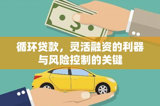 金沙循环贷款，灵活融资的利器与风险控制的关键
