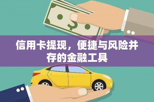 海安信用卡提现，便捷与风险并存的金融工具