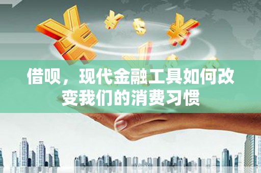老河口借呗，现代金融工具如何改变我们的消费习惯
