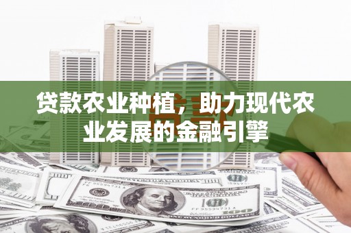 漳县贷款农业种植，助力现代农业发展的金融引擎