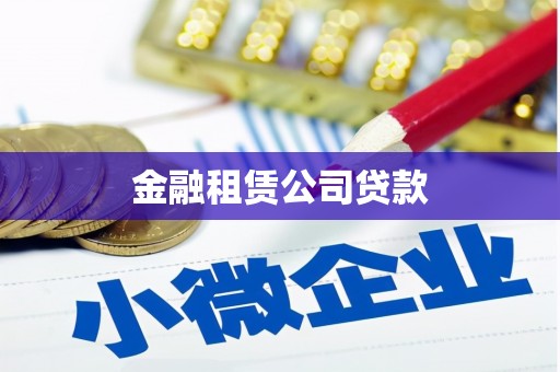 松山金融租赁公司贷款